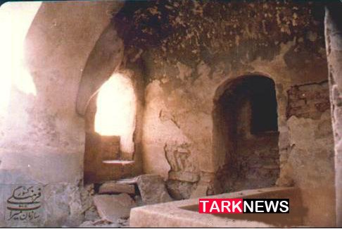 تنها تصویر به جا مانده از حمام قدیمی و تاریخی شهر ترک